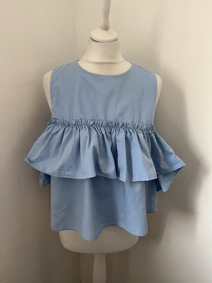 Blouse épaules dénudées Zara L