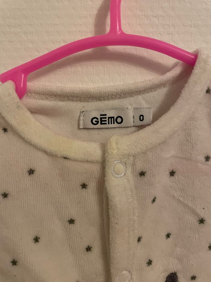 Pyjamas chaud mouton - taille naissance - photo numéro 2