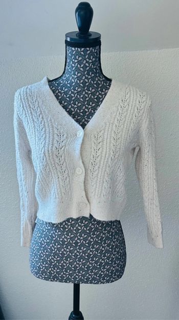 Pull mango neuf détails fils or fins