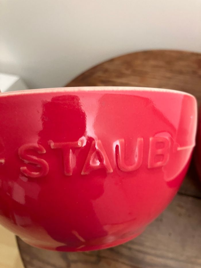 Grand bol STAUB rouge - photo numéro 3