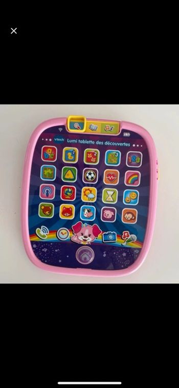 Tablette Lumi découverte rose Vtech