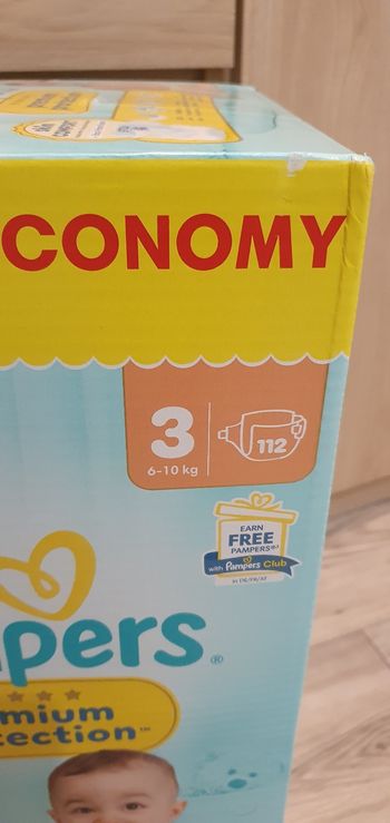 Couches Pampers premium protection T3