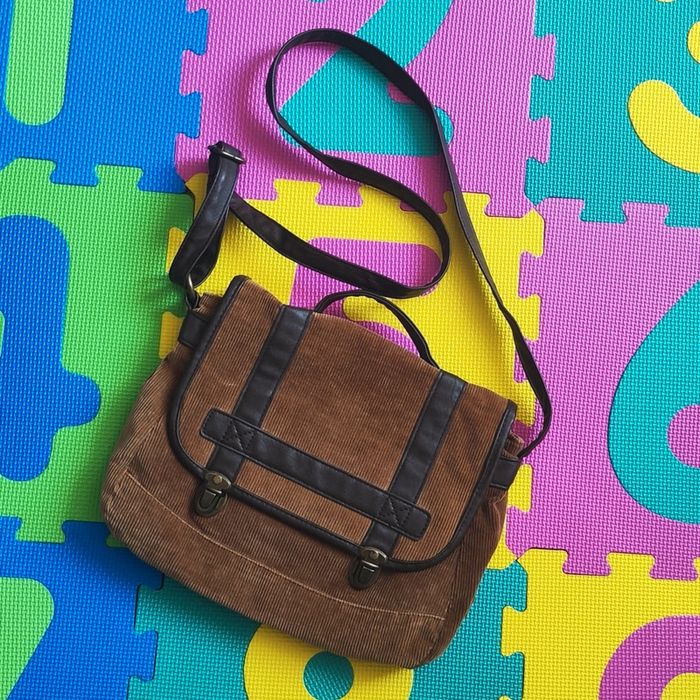 Sac en velours côtelé femme
