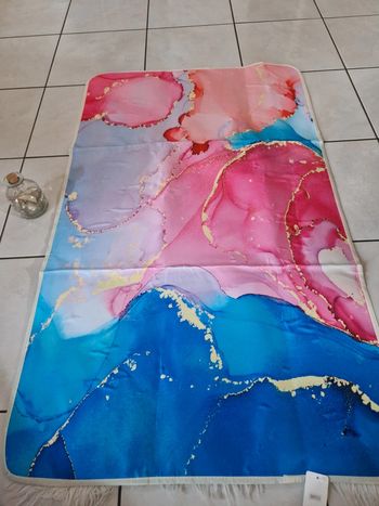 Magnifique tapis de plage neuf