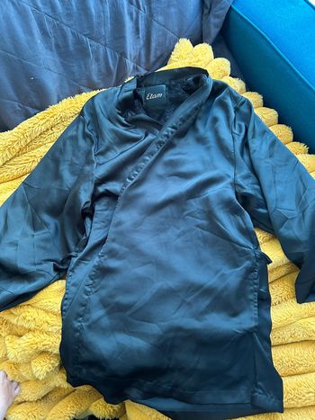 Robe de chambre noir épais