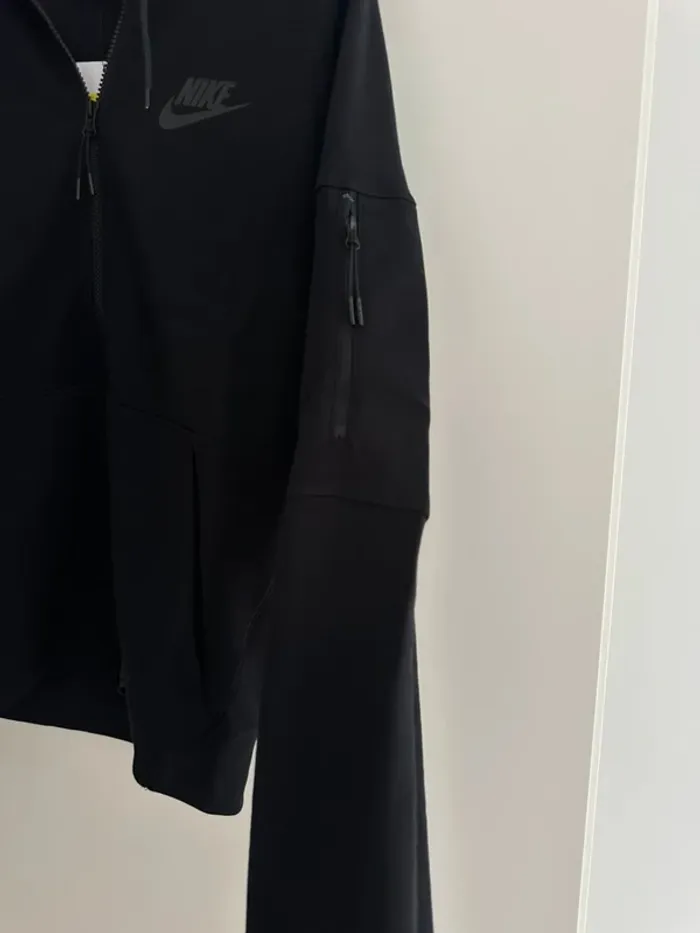 Nike pull à capuche avec zip noir taille S homme neuf - photo numéro 8