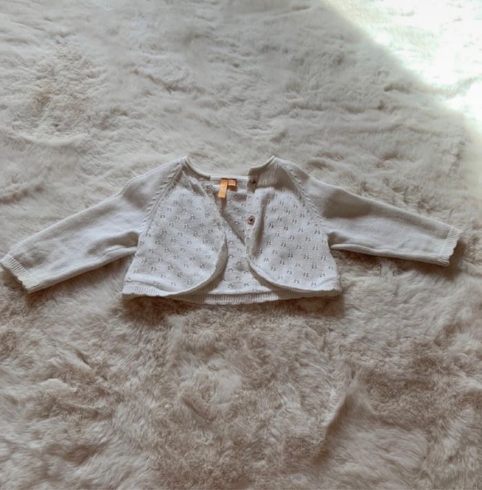Gilet bébé fille