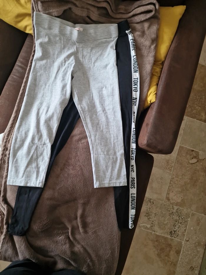 Lot 2 leggings enfants - photo numéro 2
