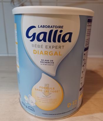 Lait BEBE EXPERT Gallia Diargal