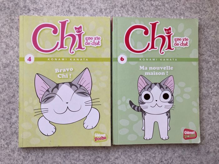 Chi une vie de chat: tomes 4 et 6 (3€)