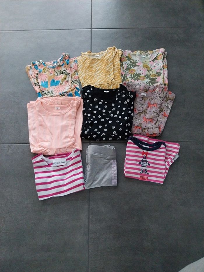 Lot vêtements été fille 2 ans