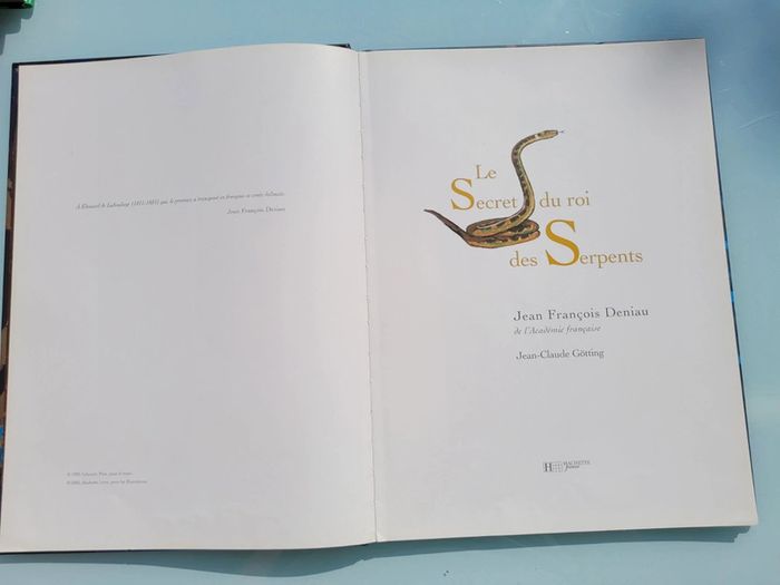 Livre Le Secret du Roi des Serpents 🐍 - photo numéro 3