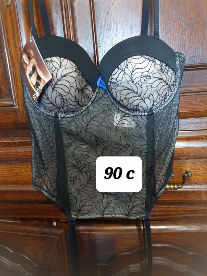 Corset jarretelle 90C