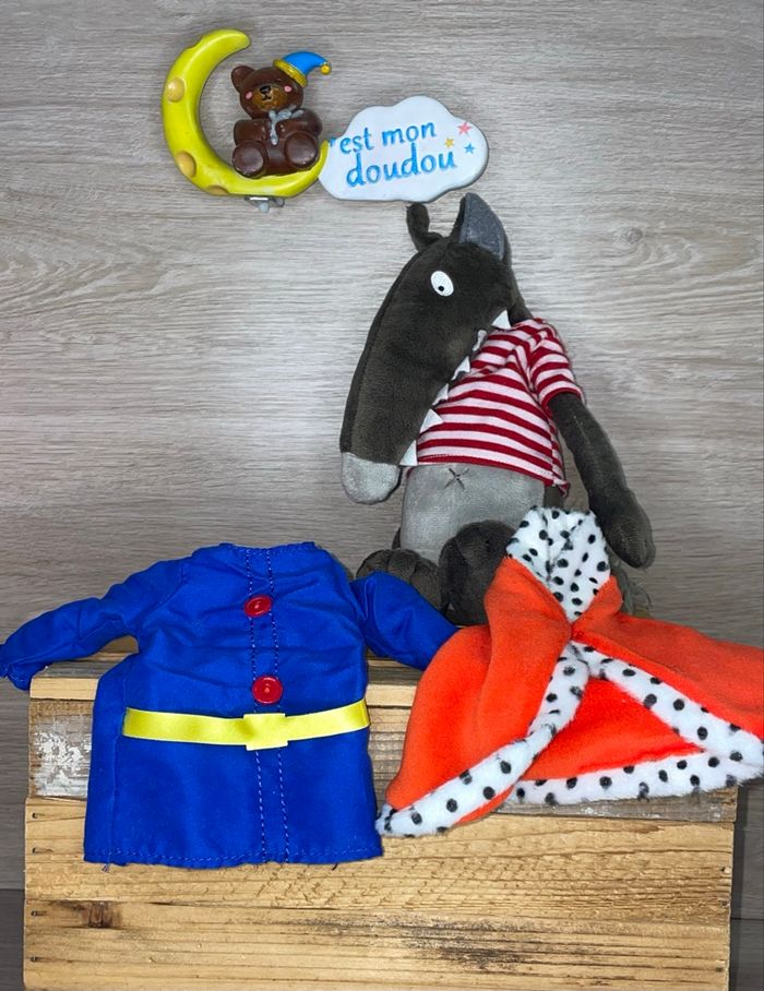 POP01 doudou loup 🐺 auzou - photo numéro 2