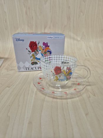 Tasse en verre Disney Alice au Pays des Merveilles