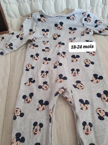 Pyjama mickey disney baby 18-24 mois