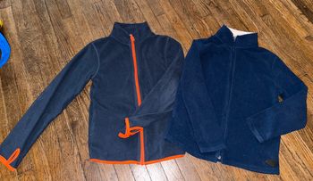 Lot 2 polaires in extenso Kiabi  10 ans