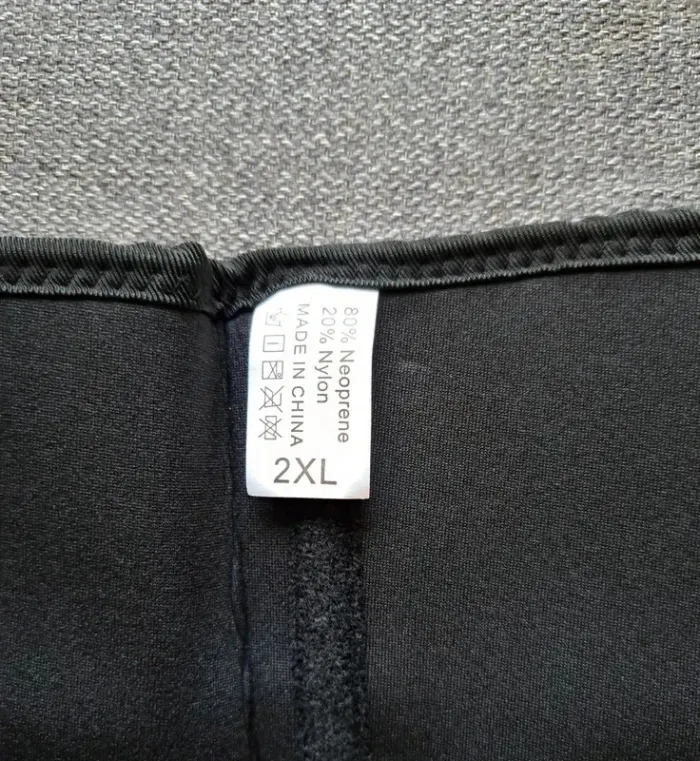 Corset sport 3XL noir - photo numéro 4