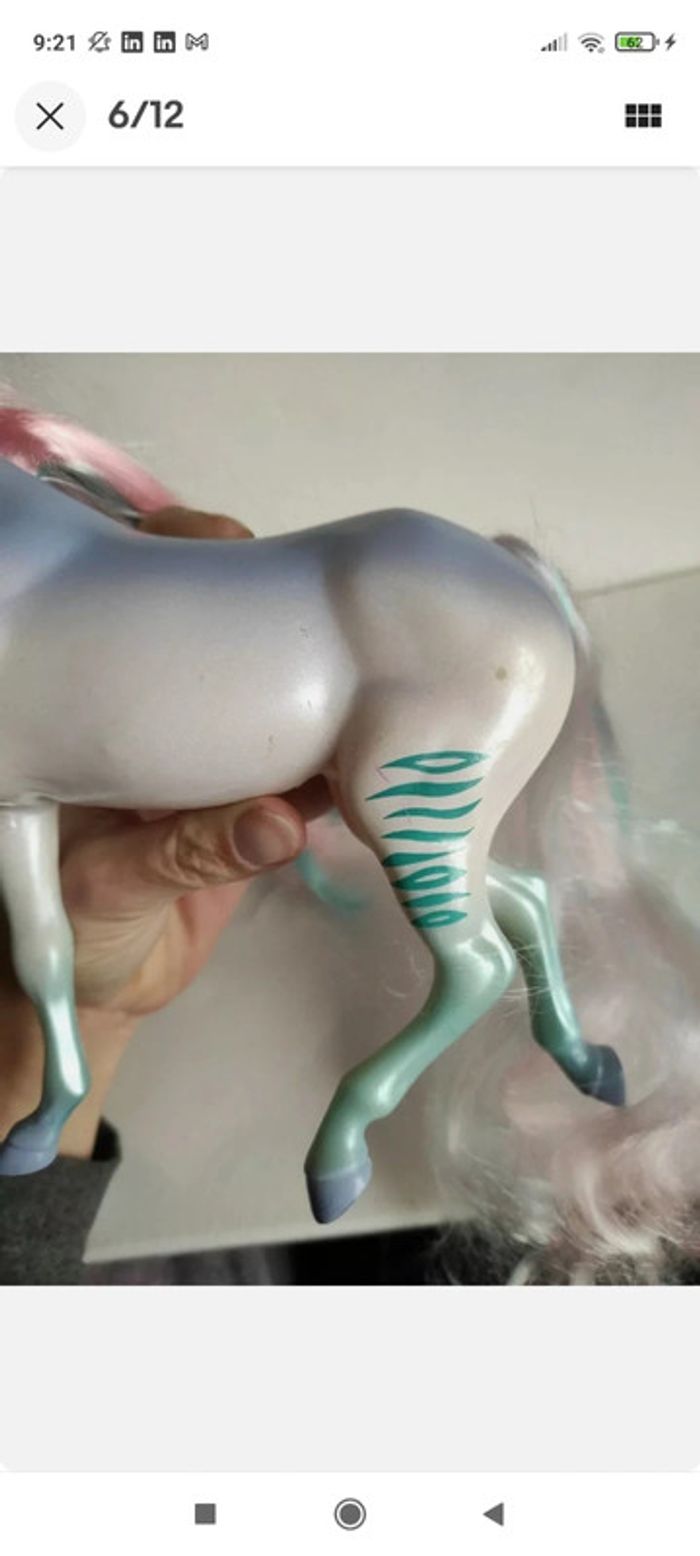 Horse kenner fashion star fillies anya  rare #geektradefashionstarfillies - photo numéro 6