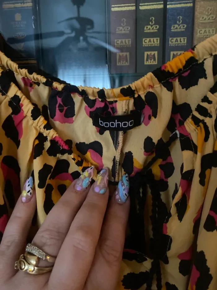 superbe robe léopard Boohoo taille 48 neuve - photo numéro 3