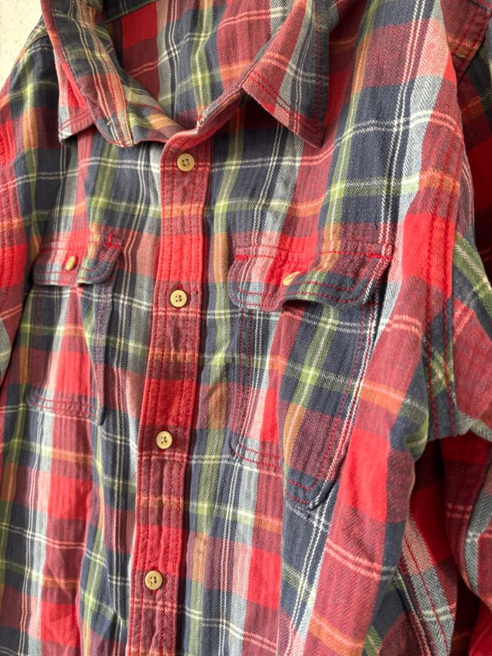 Chemise à carreaux bûcheron taille L - photo numéro 2