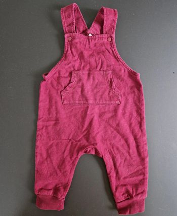 Salopette fille H&M flushia 74 cm
