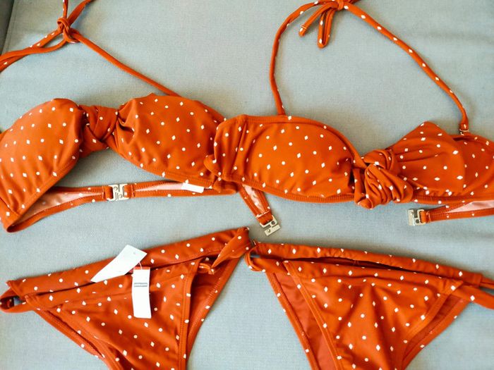 Maillot bikini femme Goldenpoint – neuf avec étiquette – taille 36/38 - photo numéro 7