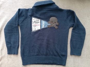 Pull garçon 3 ou 4 ans tape à l'œil
