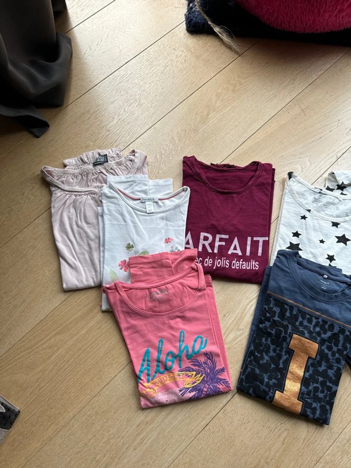 Lot blouses fille - photo numéro 2