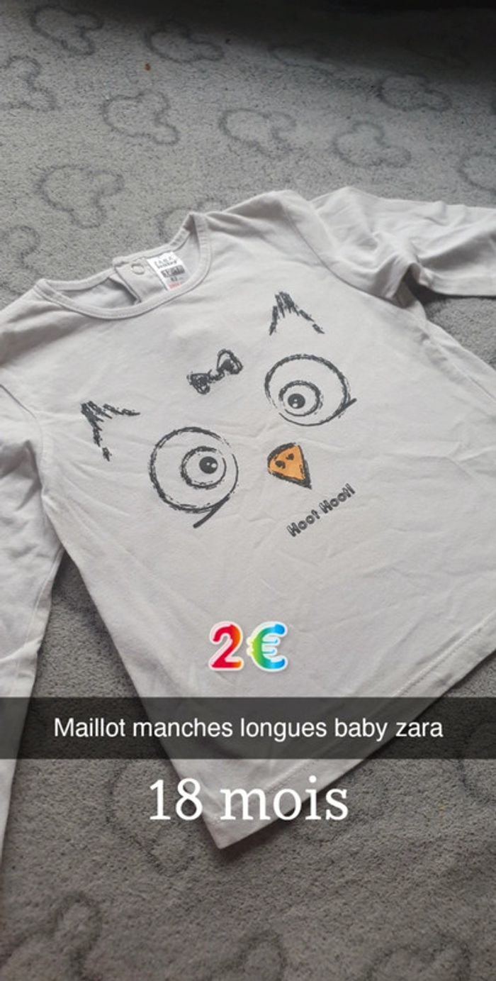 Tee-shirt baby zara
