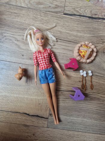 Barbie Camping