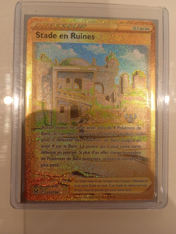 Carte Pokémon Stade en Ruines 215196 Épée et Bouclier Origine Perdue