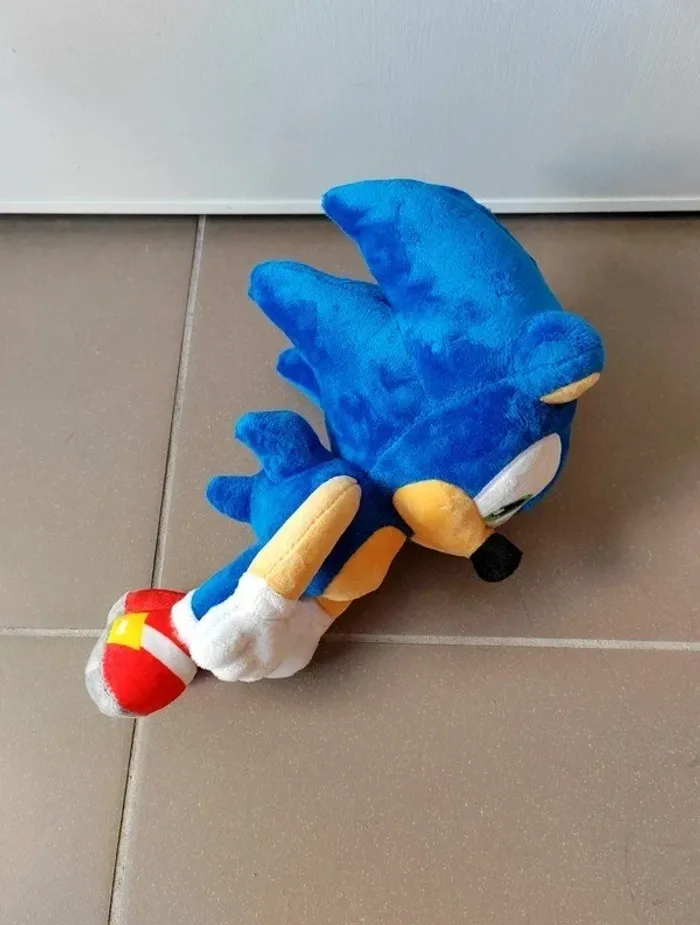 Grande peluche Sonic - 30cm - photo numéro 3