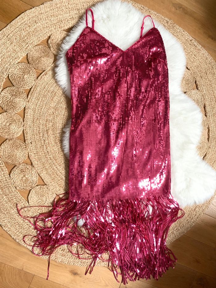 Superbe robe party pour les fêtes 🎄 en sequins | neuve avec étiquette