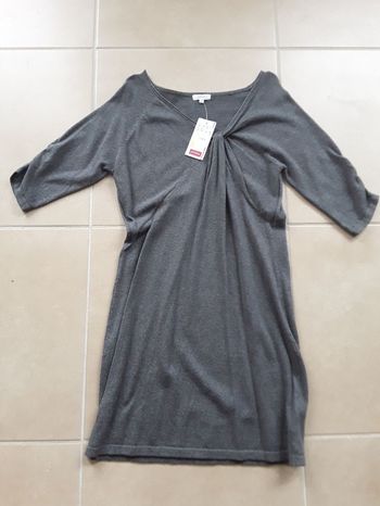 Robe grise hiver PHILDAR M ou 38/40 NEUVE