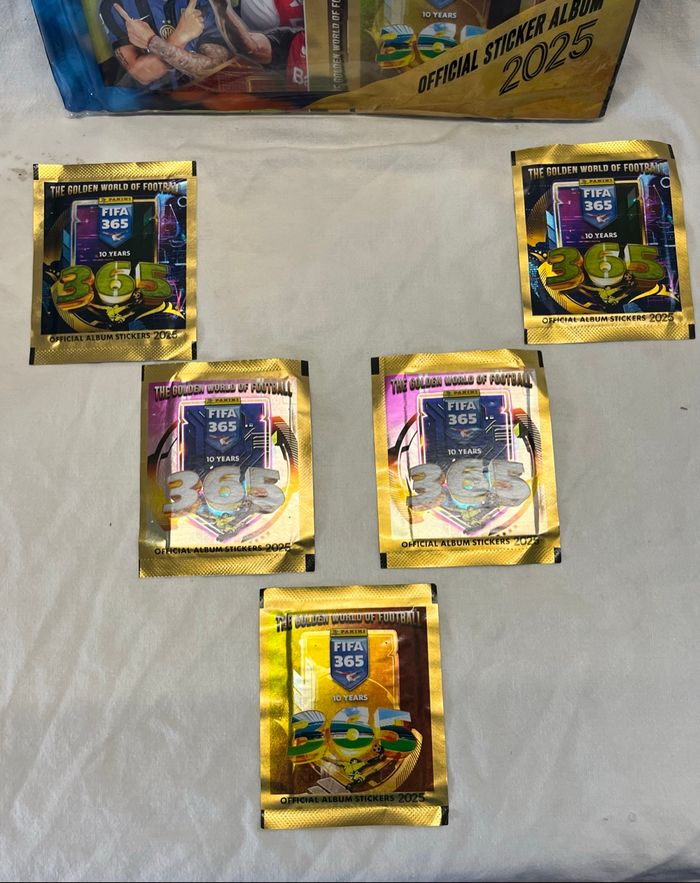 Kit panini foot fifa 365  10 ans - photo numéro 8