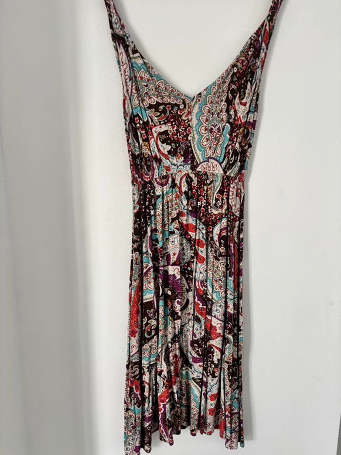 Robe cache crache femme motif cachemire taille 36 - photo numéro 3