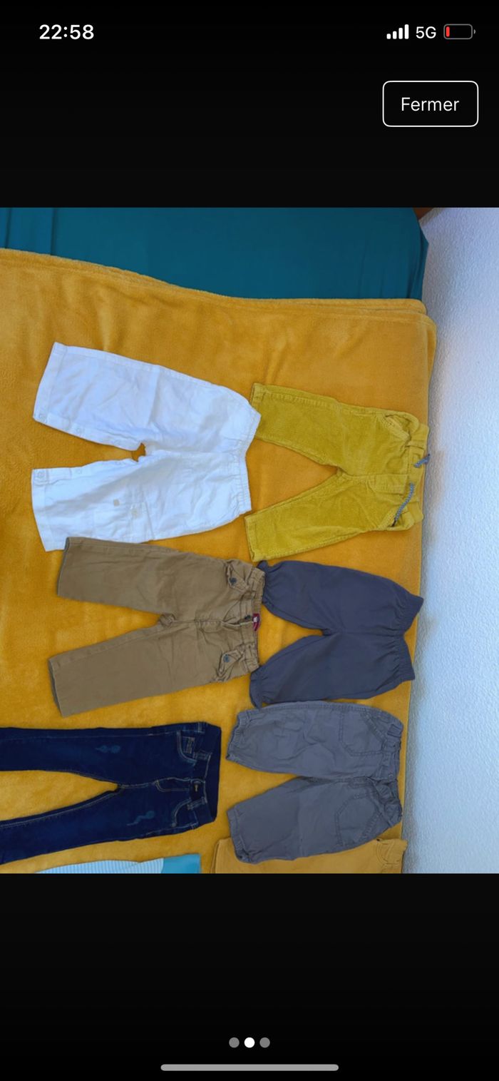 Pantalons 9 mois lot - photo numéro 3