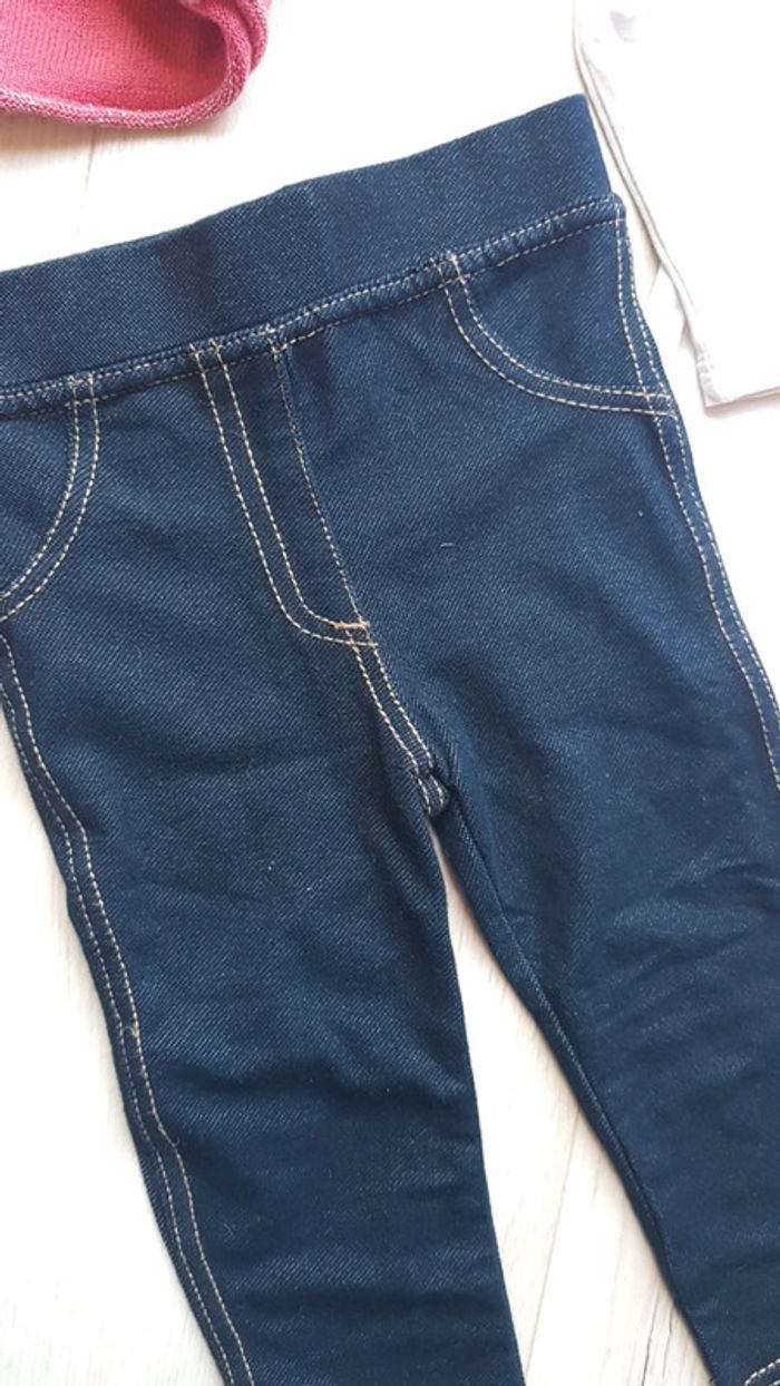 Ensemble 3 pièces mi saison fille 18mois - photo numéro 4