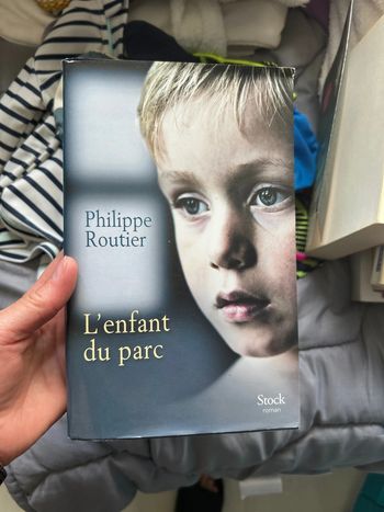 Livre « l’enfant du parc » Philippe Routier