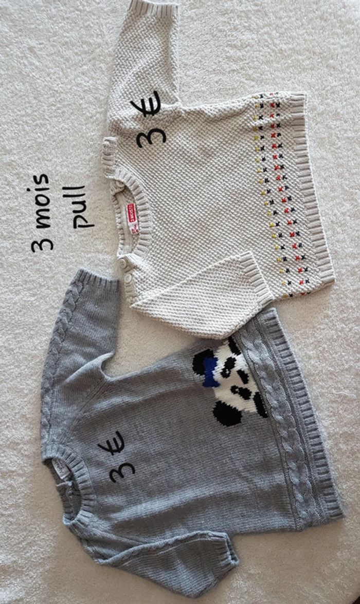 Pulls 3 mois - photo numéro 2