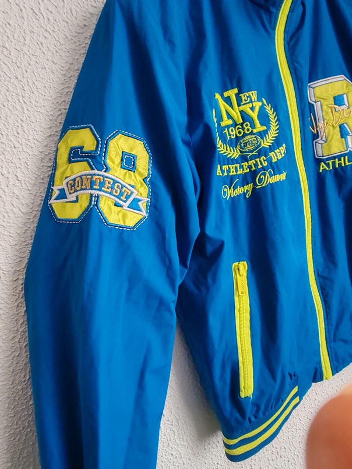 Blouson bleu Ox-King garçon 14 ans 14 ans - photo numéro 3