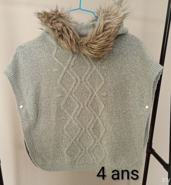 Poncho fille 4 ans 