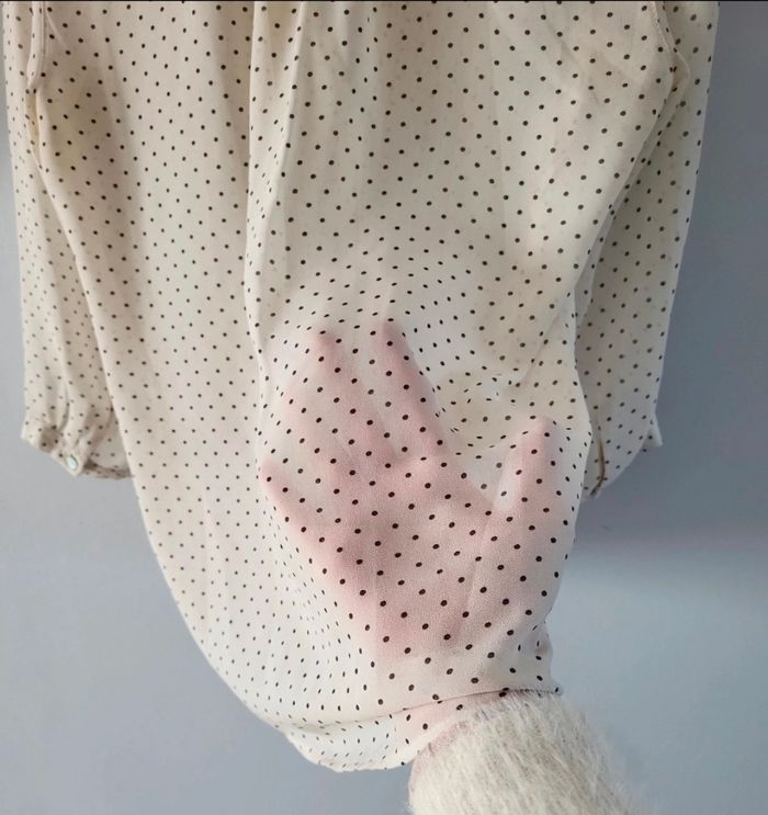 Chemisier a pois marque H&M taille 34 - photo numéro 5