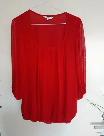 Blouse rouge