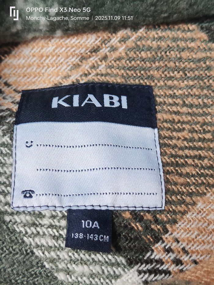 Chemise polaire 10ans-138-143cm Kiabi Réduction jusqu'à -70% - photo numéro 3