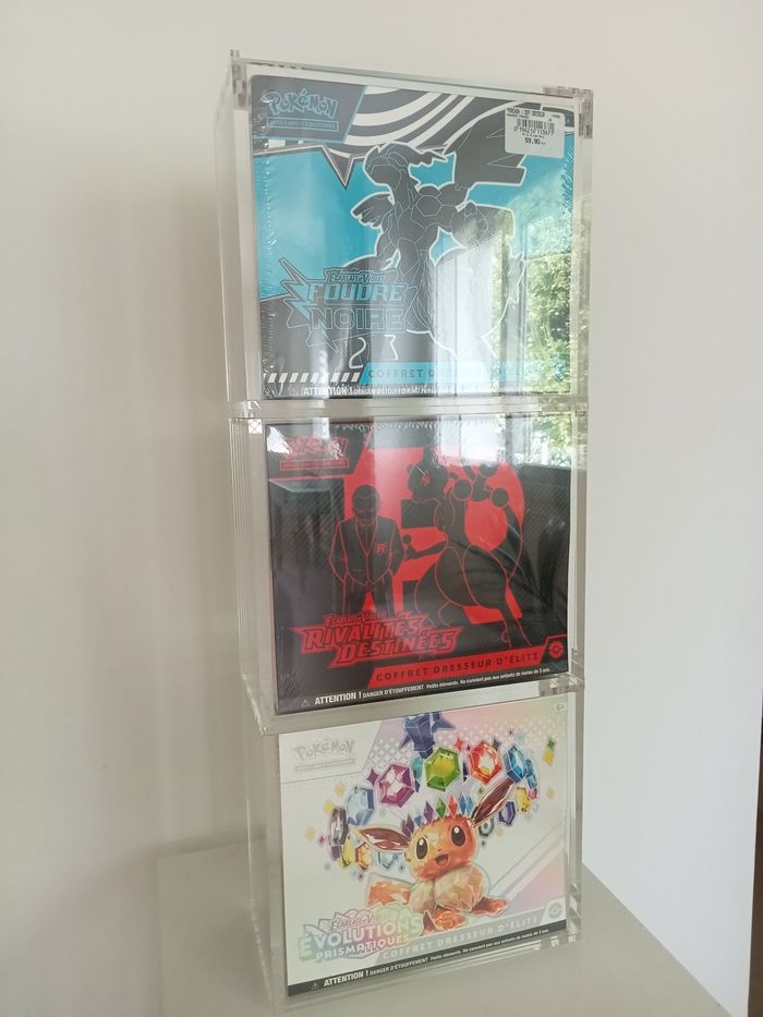 Protection acrylique ETB pokemon - photo numéro 3