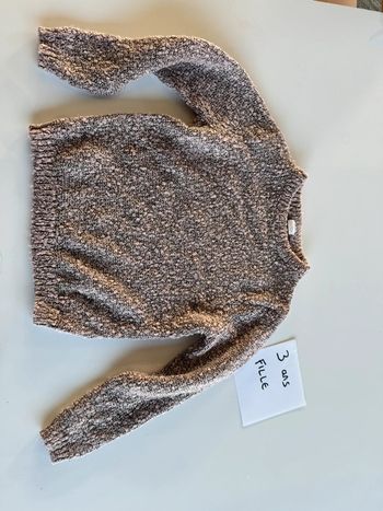 Pull maille fille