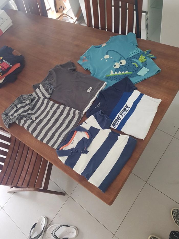 Lot tee shirt garçon 6ans