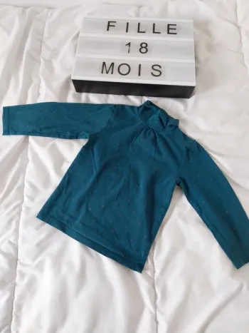 Sous-pull fille 18 mois